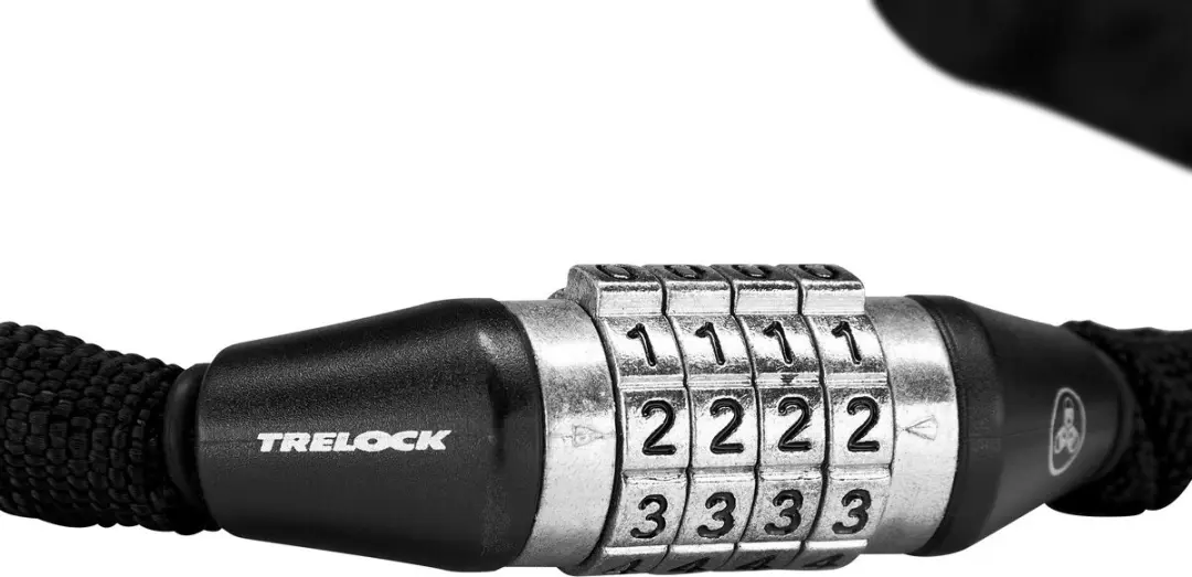 Trelock BC 115/110 CODE Kettingslot - Zwart