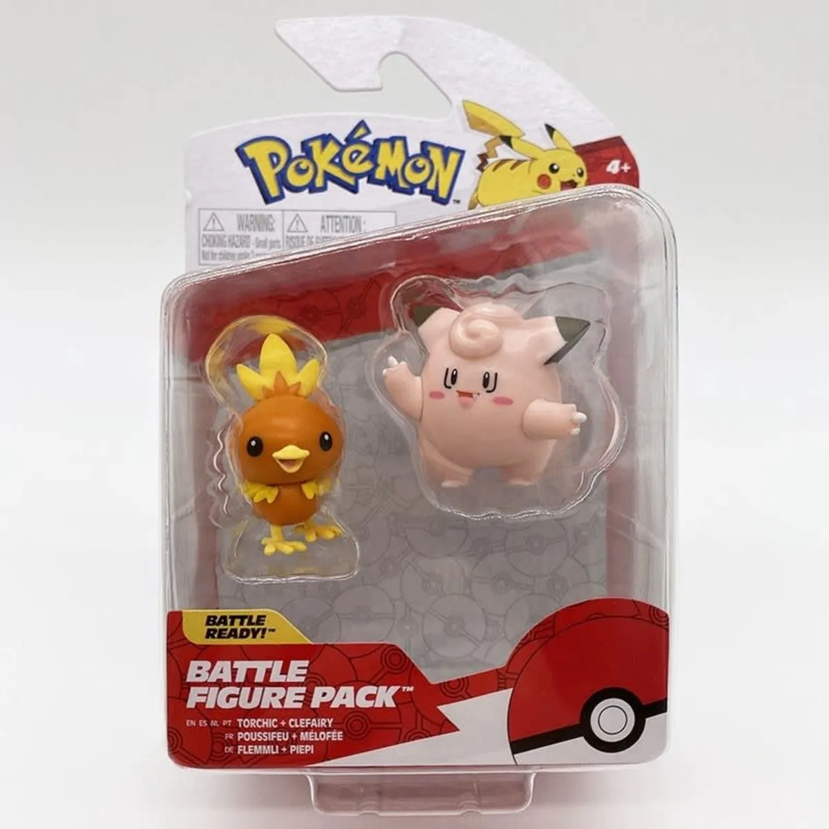 Pokémon - Battle Figure Pack - Verzamel Item - Torchic & Clefairy