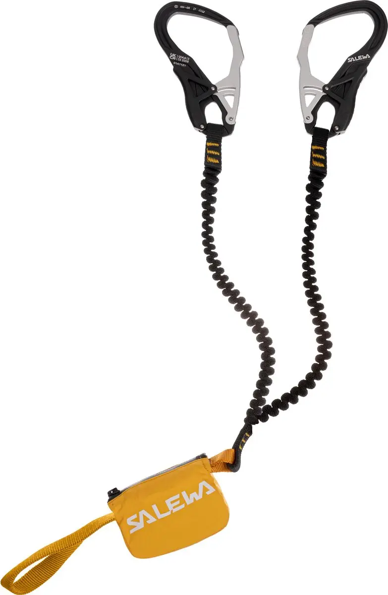 Salewa Ergo Core - Unisex - Zwart/Geel