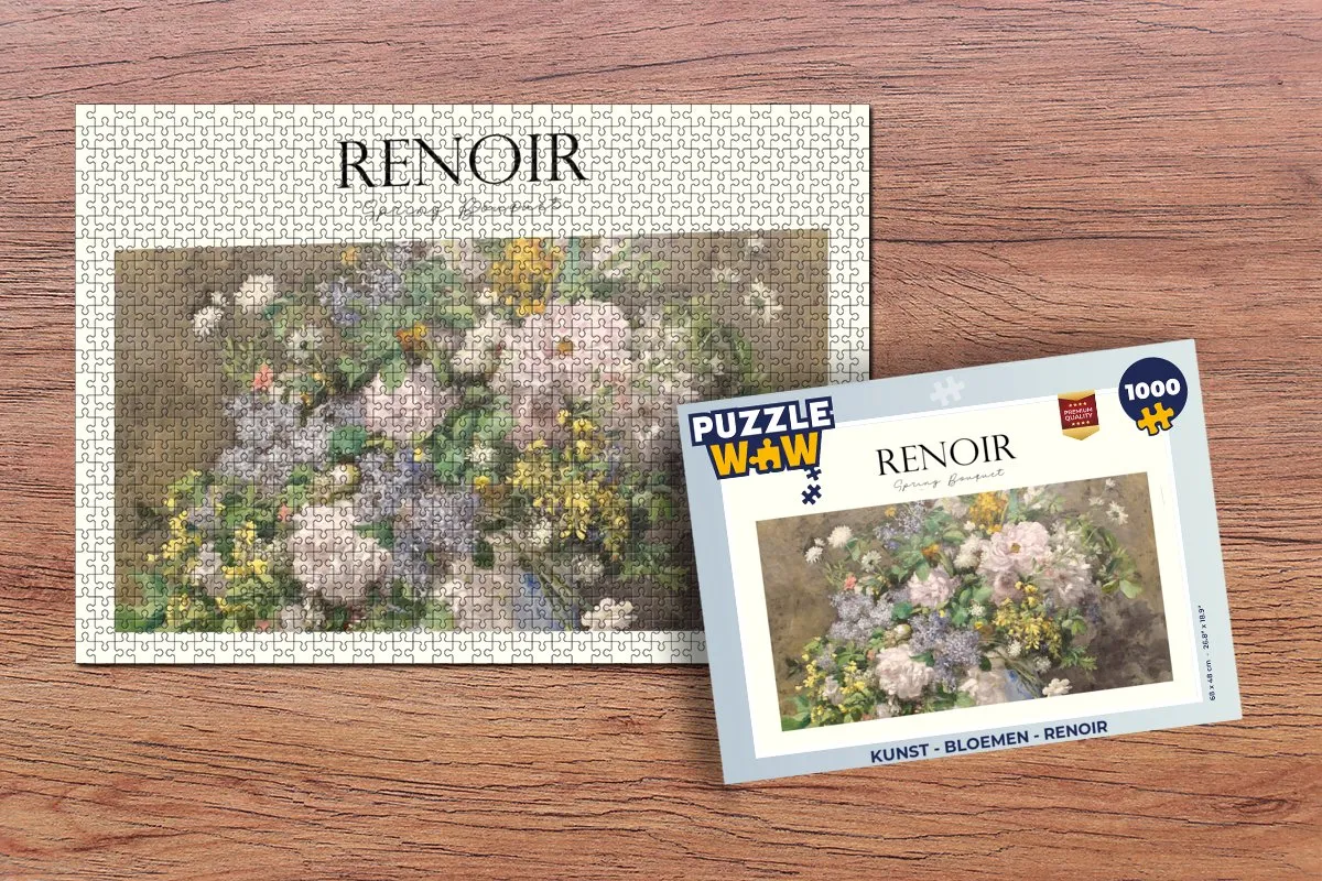 PuzzleWow Renoir Legpuzzel 1000 Stuks - Multicolor