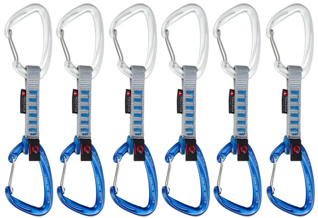 Mammut Crag Wire Indicator Quickdraw 6 Eenheden Zilver 10 cm