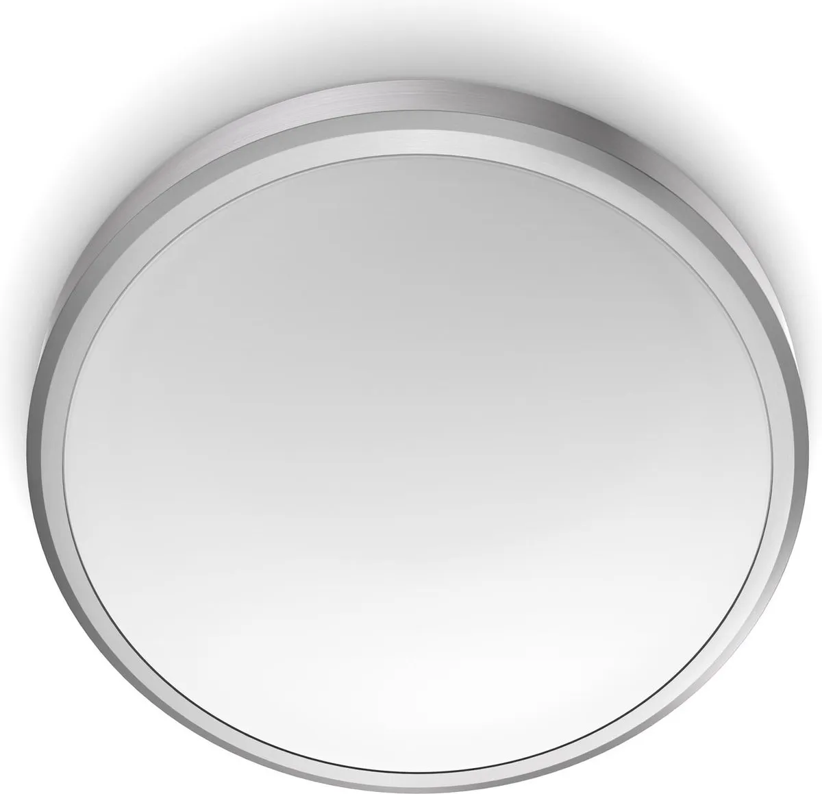 Philips Doris Badkamerplafonnière 17W - Ø31cm - Nikkel