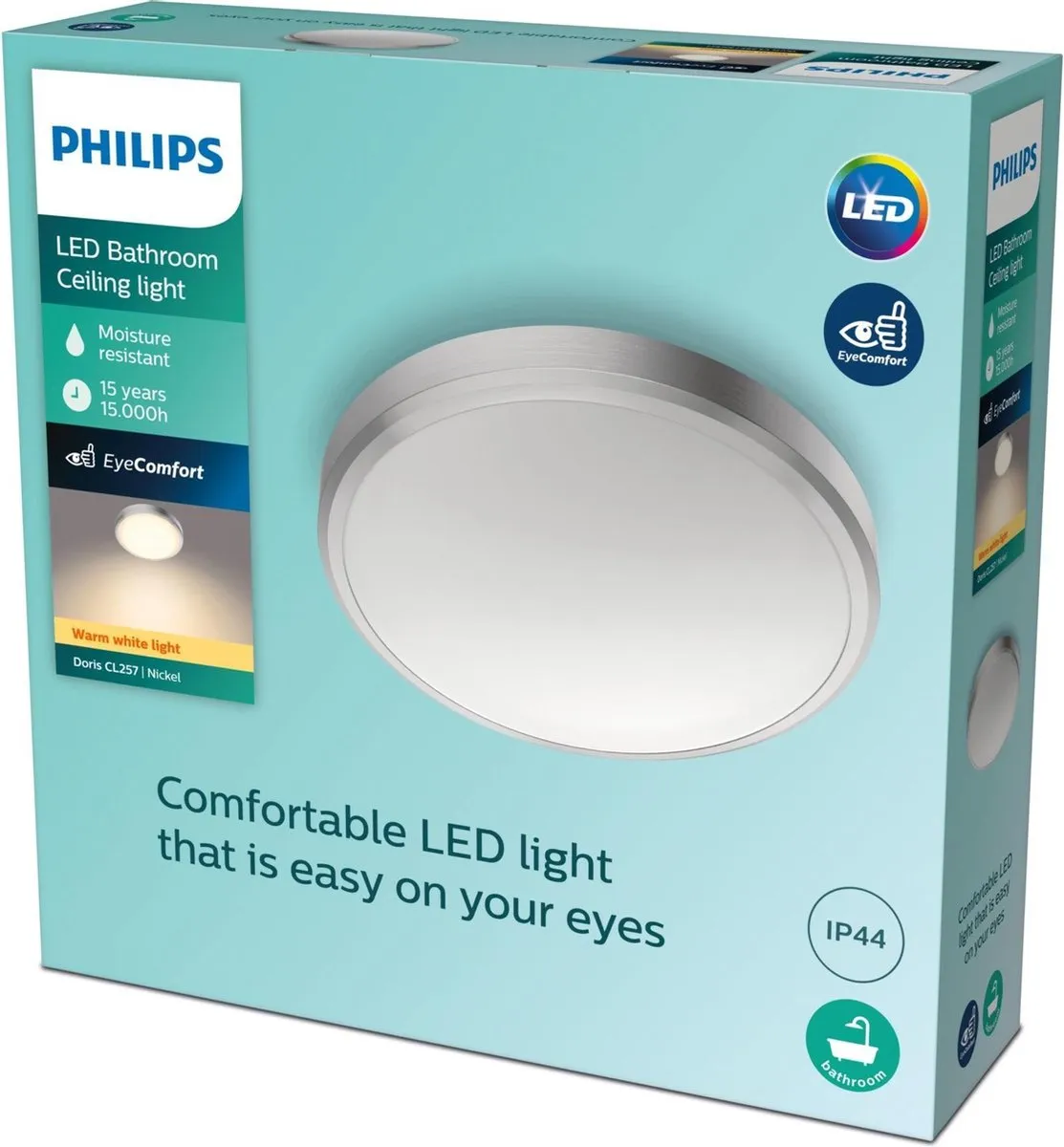 Philips Doris Badkamerplafonnière 17W
