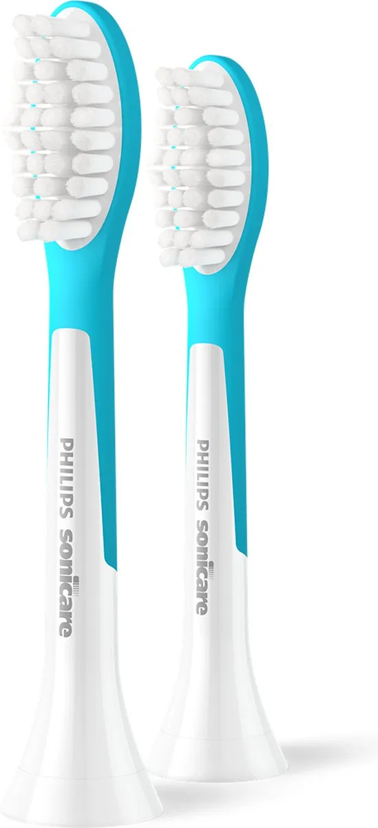 Philips Sonicare For Kids HX6042/90 Opzetborstels - 2 Stuks - Blauw/Wit