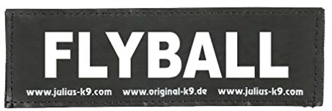 Julius K9 Tekstlabels Flyball L