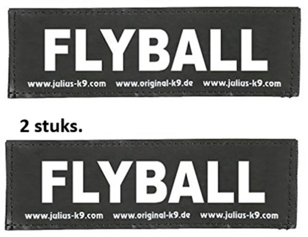 Julius K9 Flyball Tekstlabel