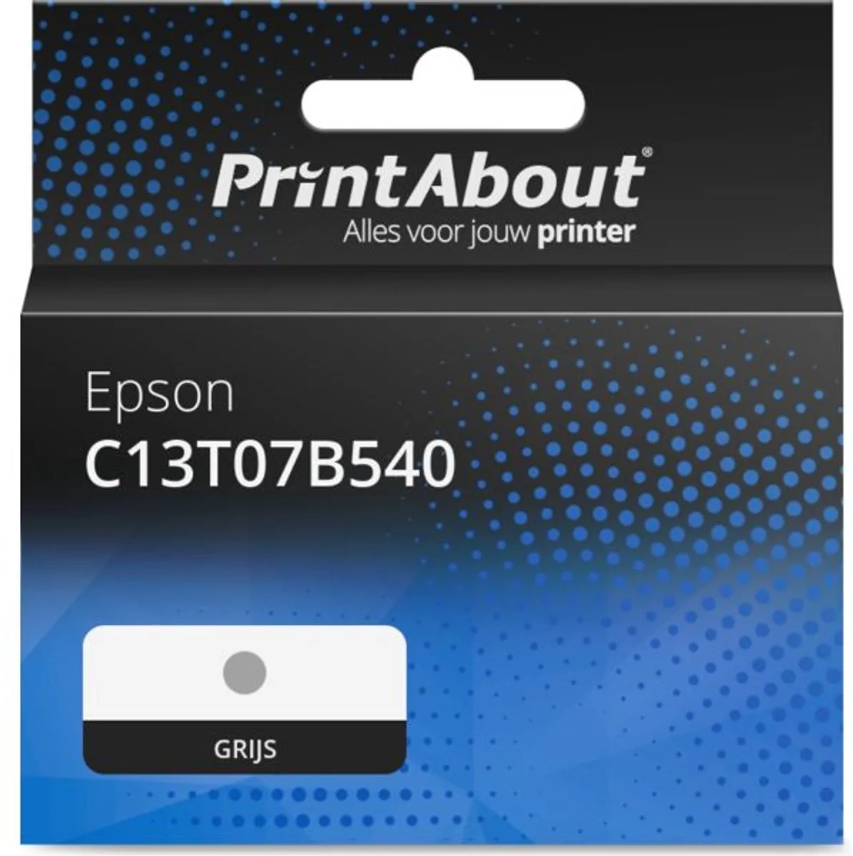 PrintAbout C13T07B540 Inktcartridge Grijs