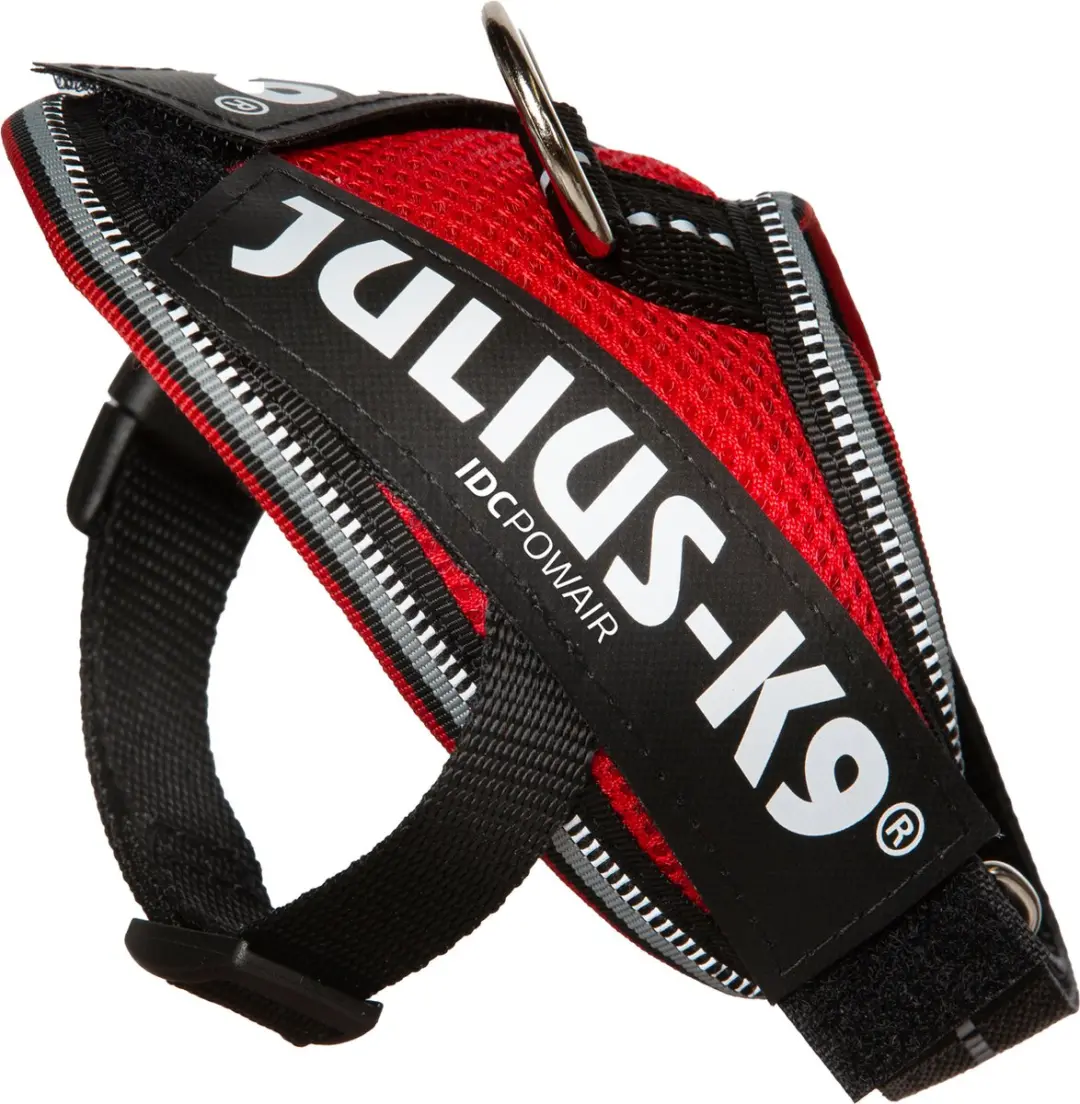 Julius K9 IDC Powair-tuig 3XS - Rood