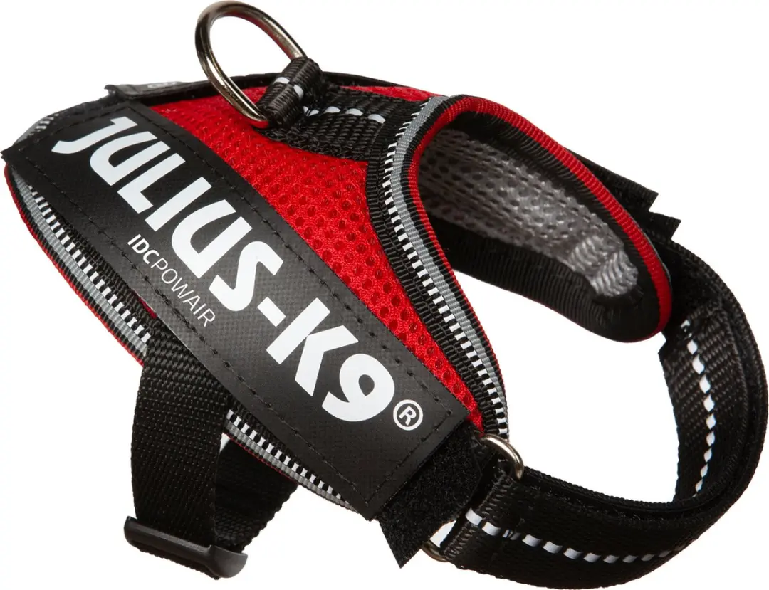 Julius K9 IDC Powair-tuig 3XS - Rood