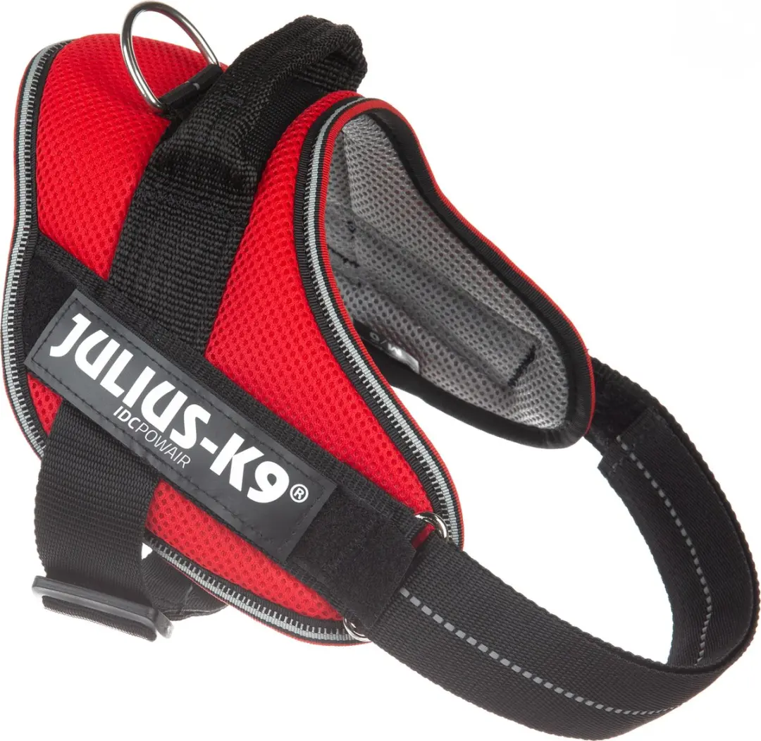 Julius K9 IDC Powair-tuig M - 58-76cm 14-25kg Rood