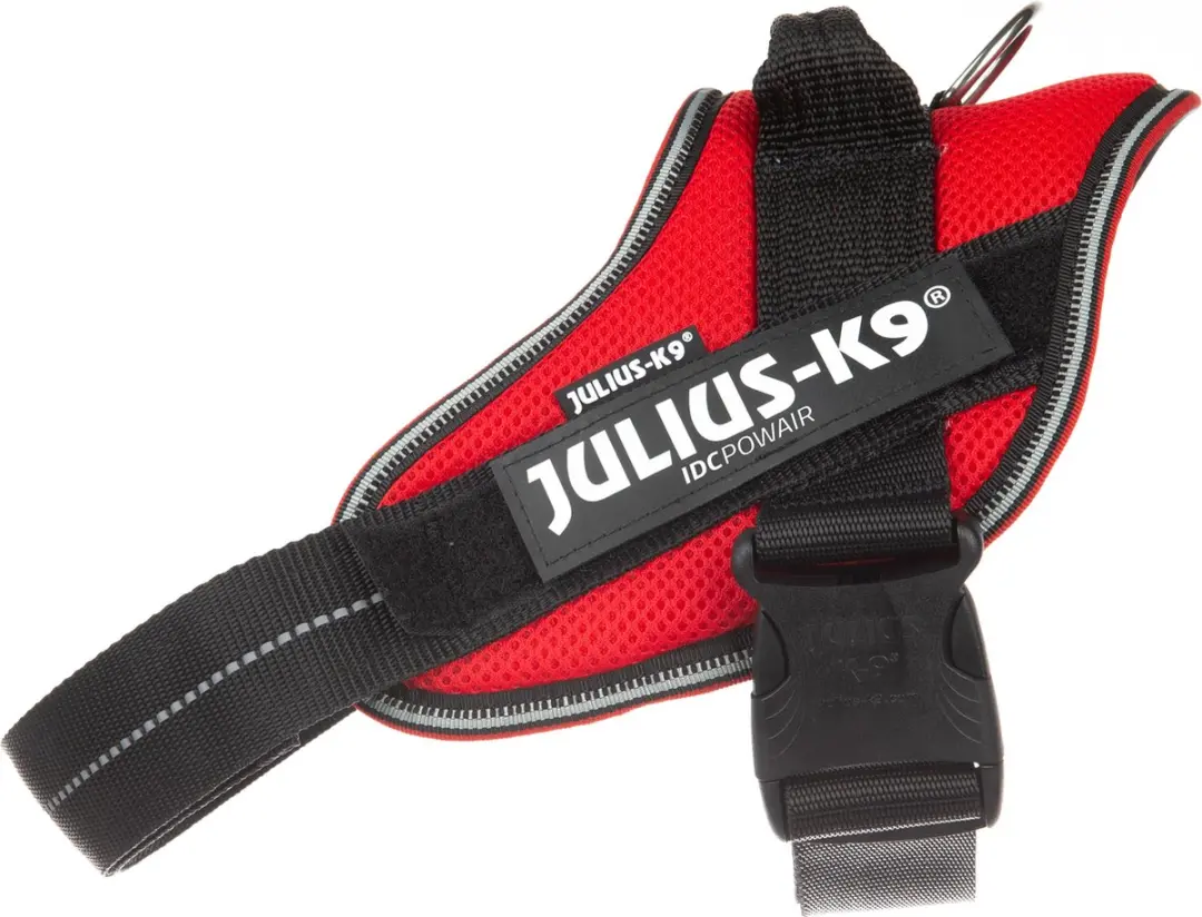 Julius K9 IDC Powair-tuig M - 58-76cm 14-25kg Rood