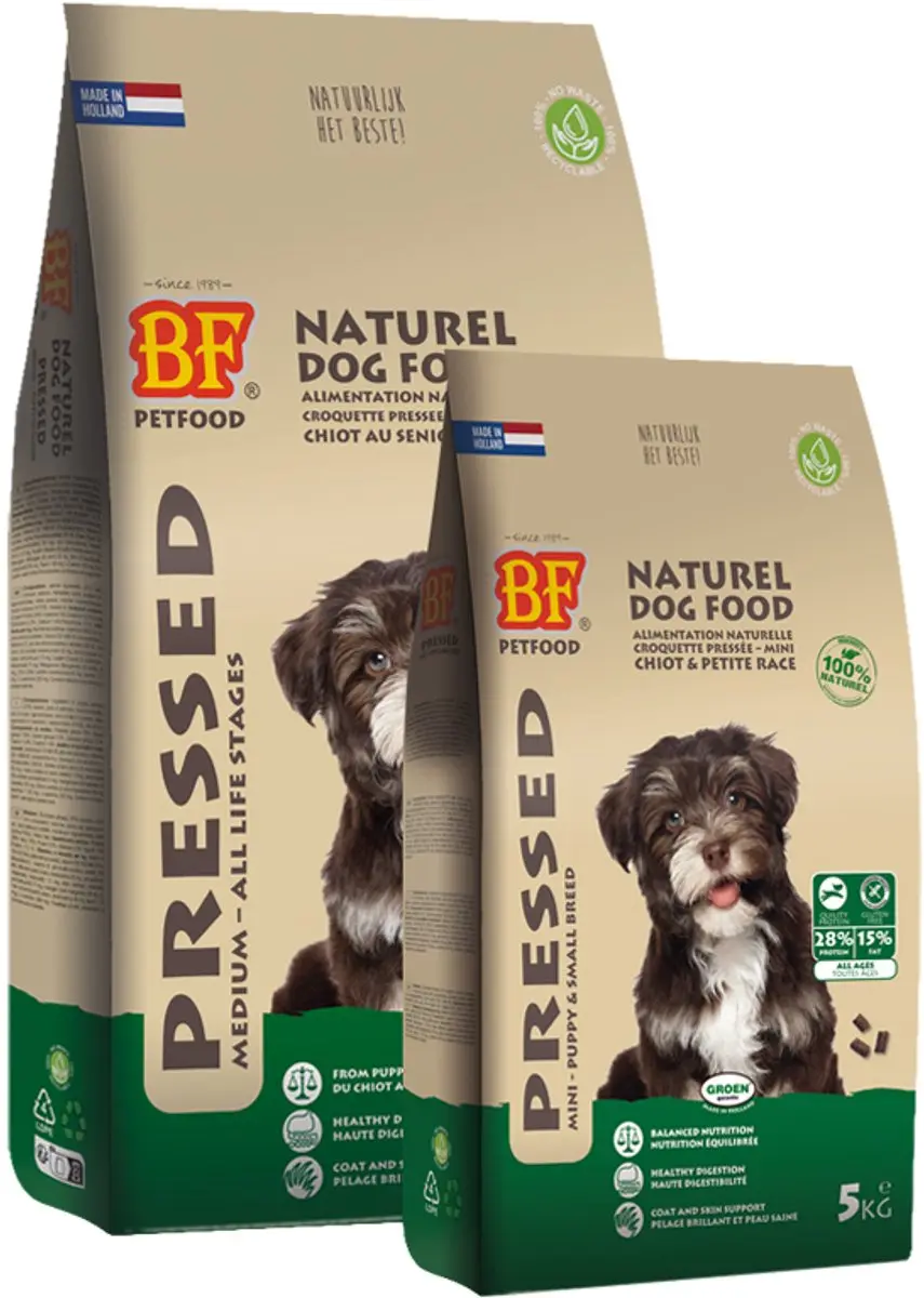 BF Petfood Geperst Puppy & Kleine Rassen 13.5 kg
