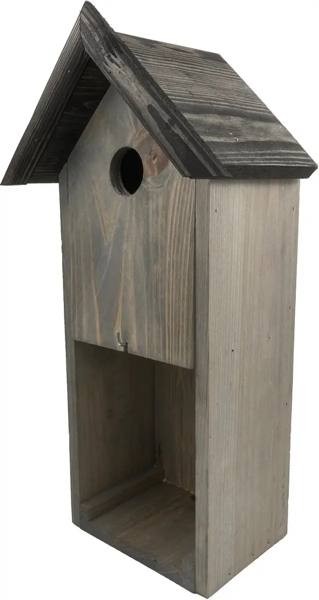 GARDEN SPIRIT Pindakaaspothouder met Vogelhuisje 22 x 16 x 44 cm.