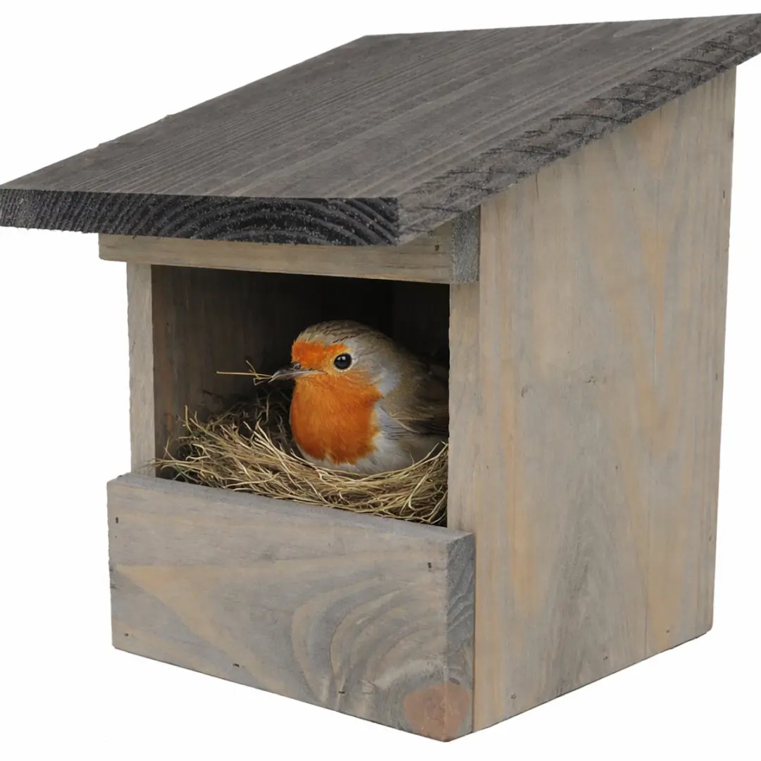 GARDEN SPIRIT Nestkast Roodborstje Halfhol