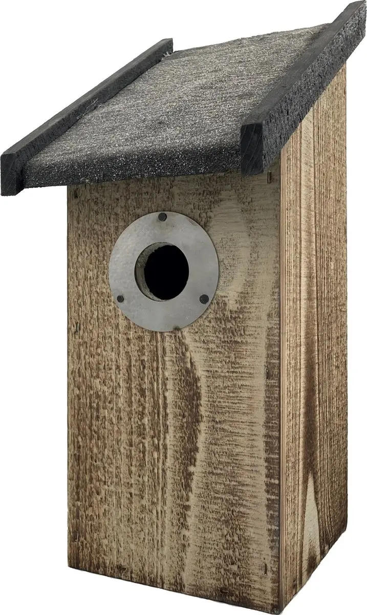 GARDEN SPIRIT Groot Vogelhuisje bitumen dak Nestkast 13 x 16 x 35 cm