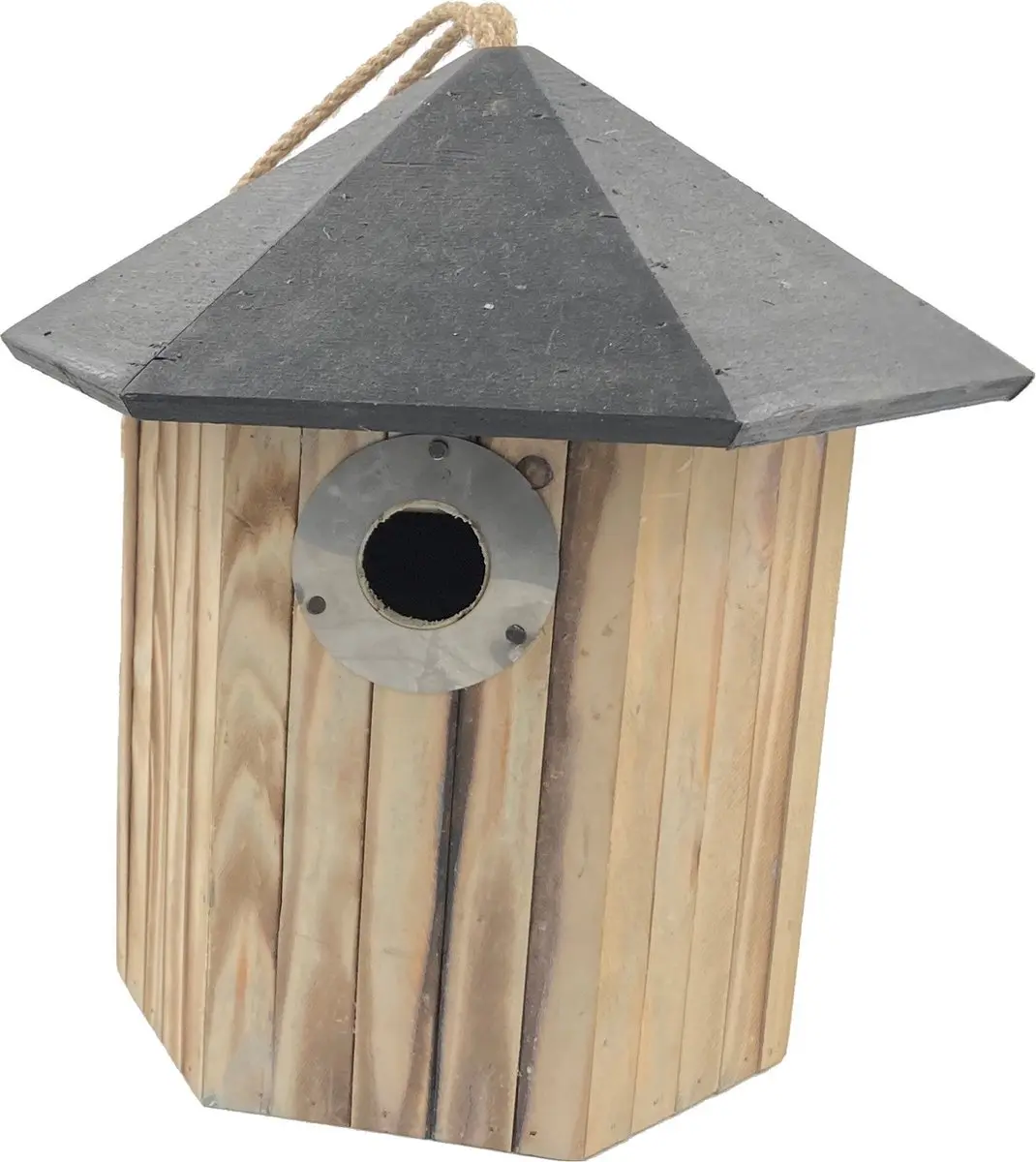 GARDEN SPIRIT Vogelhuisje hangend aan touw Nestkast 20 x 18 x 30 cm