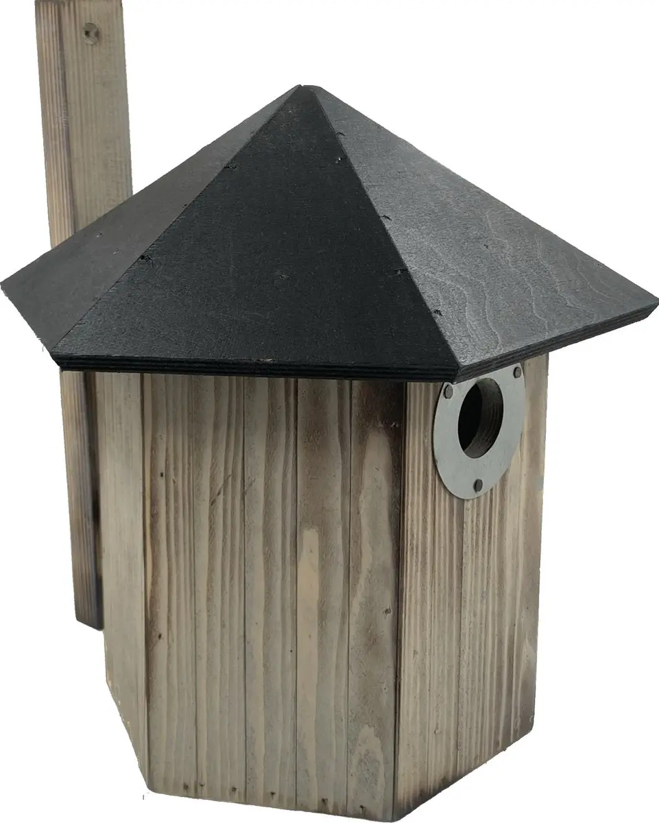 GARDEN SPIRIT Vogelhuisje 20 x 18 x 30 cm. Nestkast met beschermplaat