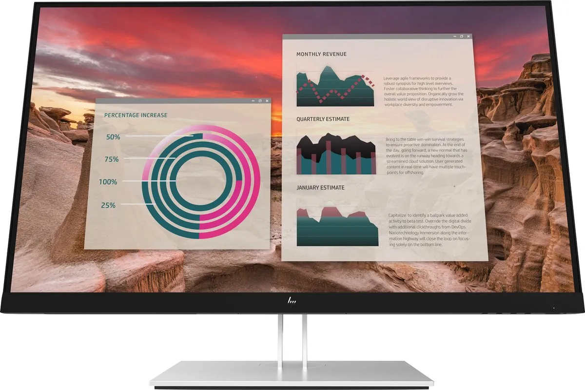 HP E27U G4 IPS Monitor 27"