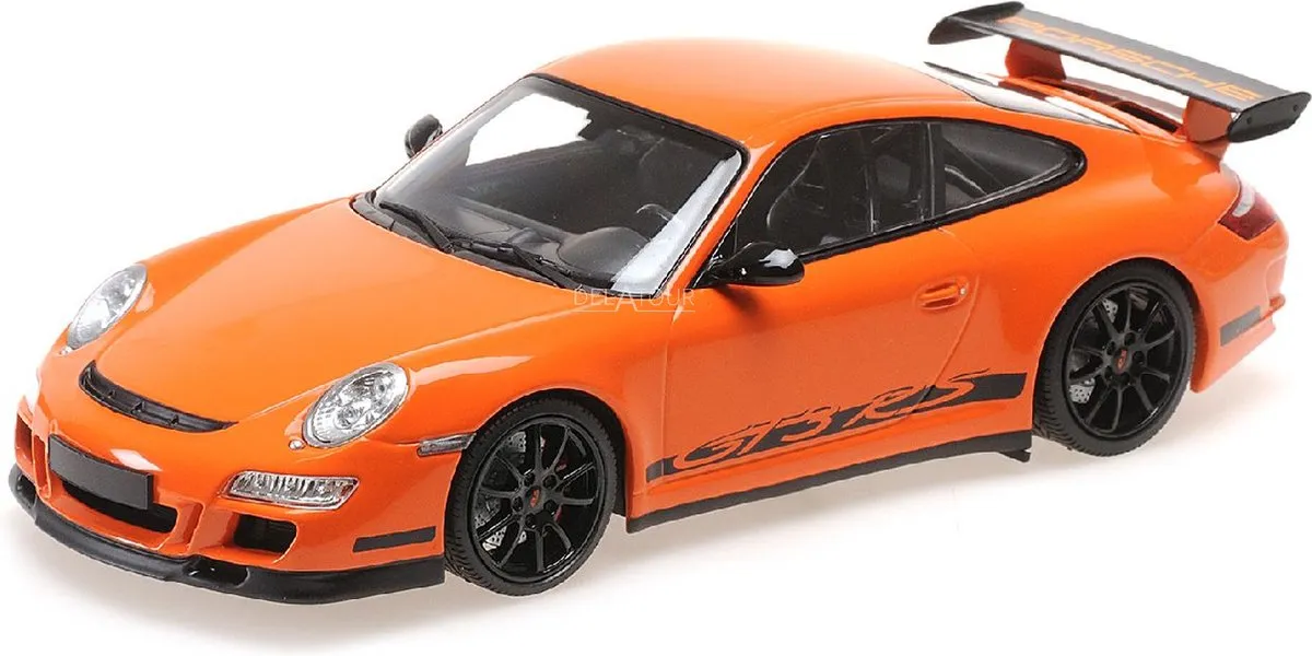 Porsche 911 GT3 RS 2007 - 1:18 Minichamps Model - Grijs