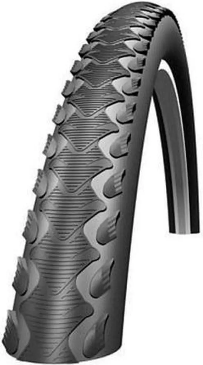 Schwalbe Silento K-Guard Buitenband 28x1.40/37-622mm - Zwart met reflectie