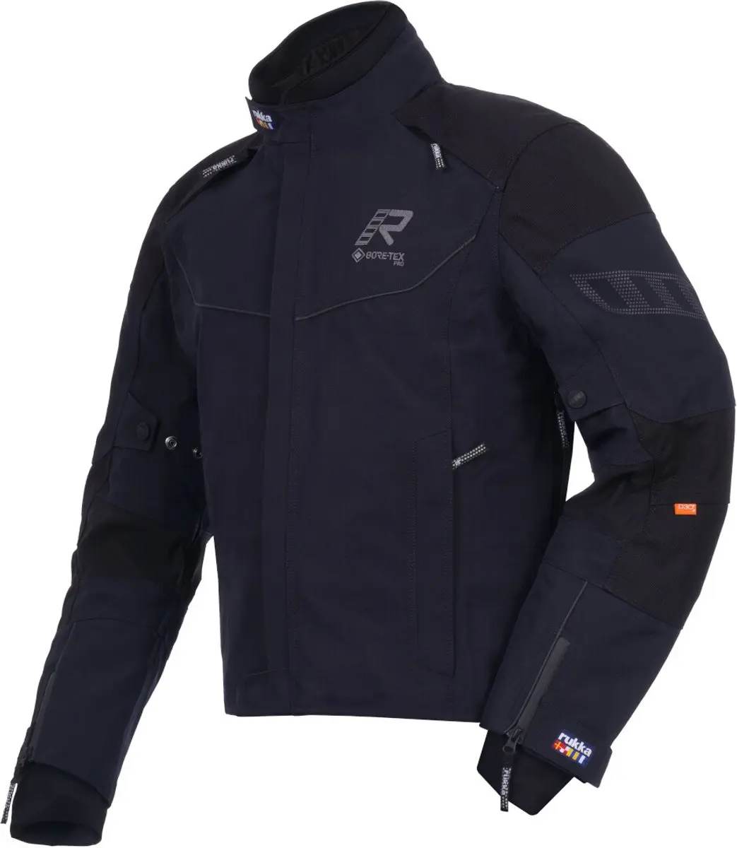Rukka Armagate Zwart Textiele Motorjas