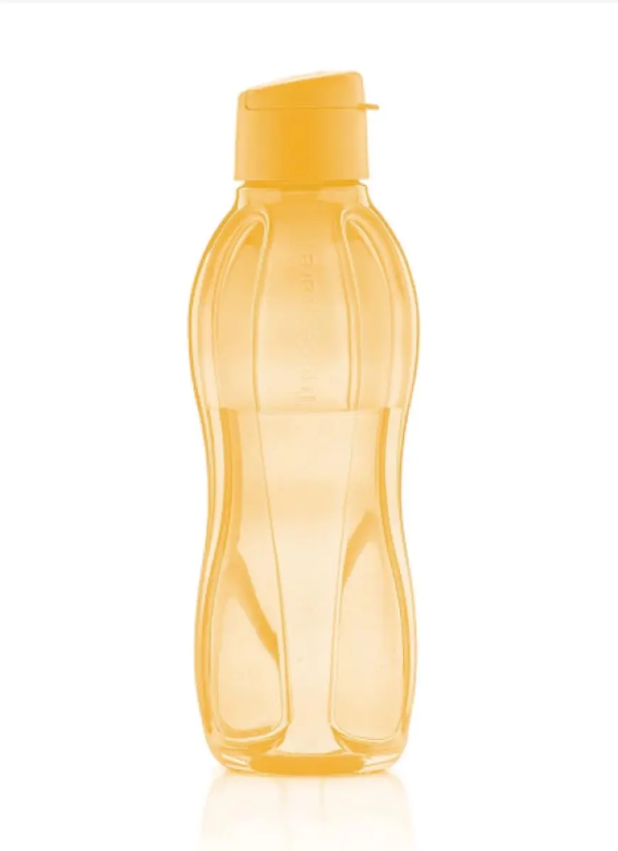 Tupperware Ecofles Plus 1l geel