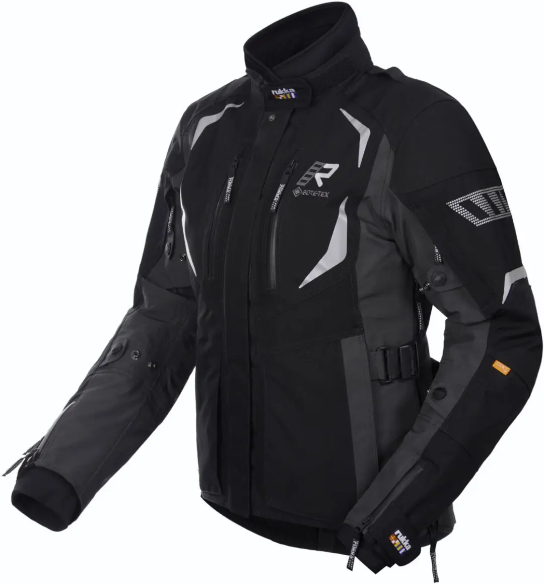 Rukka VentuRina Zwart Grijs Waterdichte Dames Textiele Motorjas