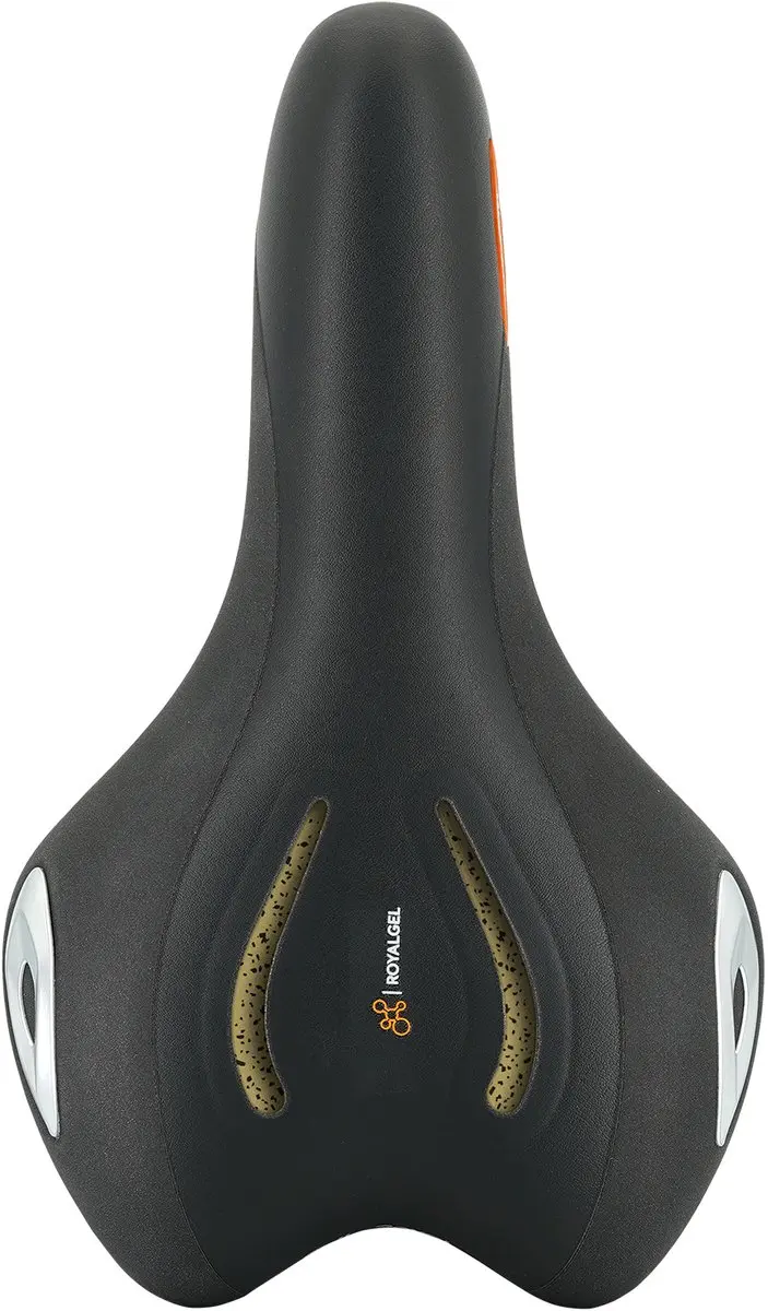 Selle Royal Lookin Athletic Stracciatella Fietszadel - Zwart