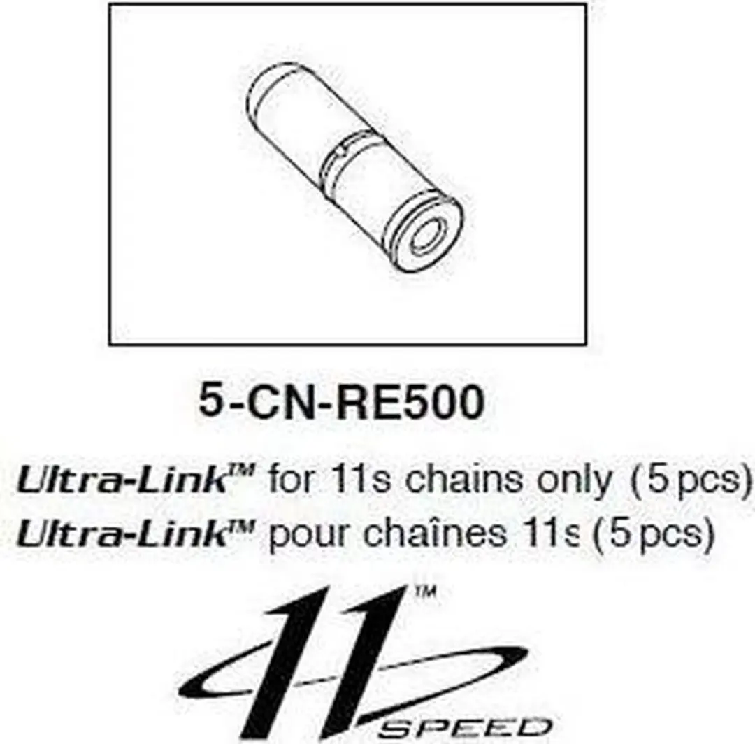 Campagnolo Record Ultra Link 11-speed Fietsketting - 5 Stuks Grijs