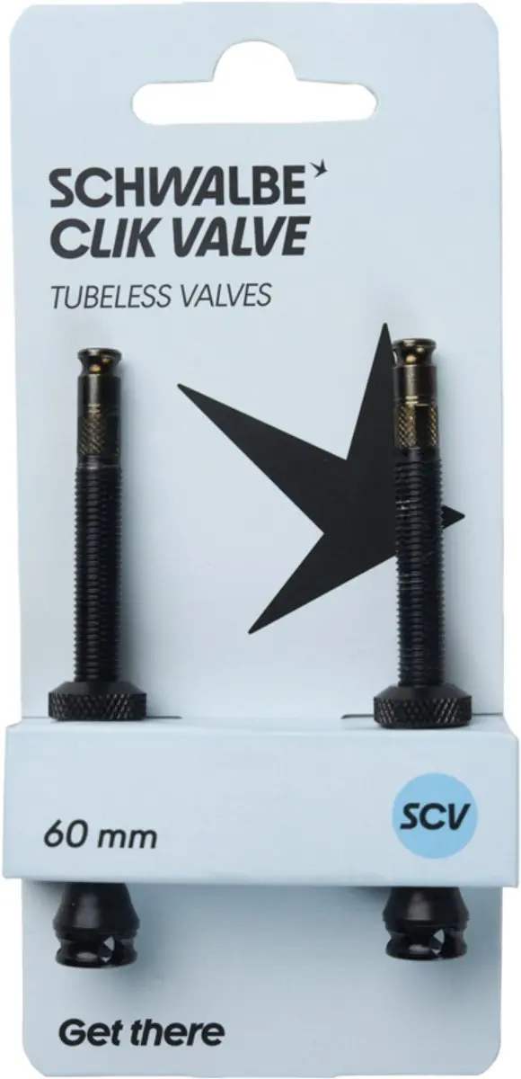Schwalbe Clik Valve Tubeless Ventiel 60mm
