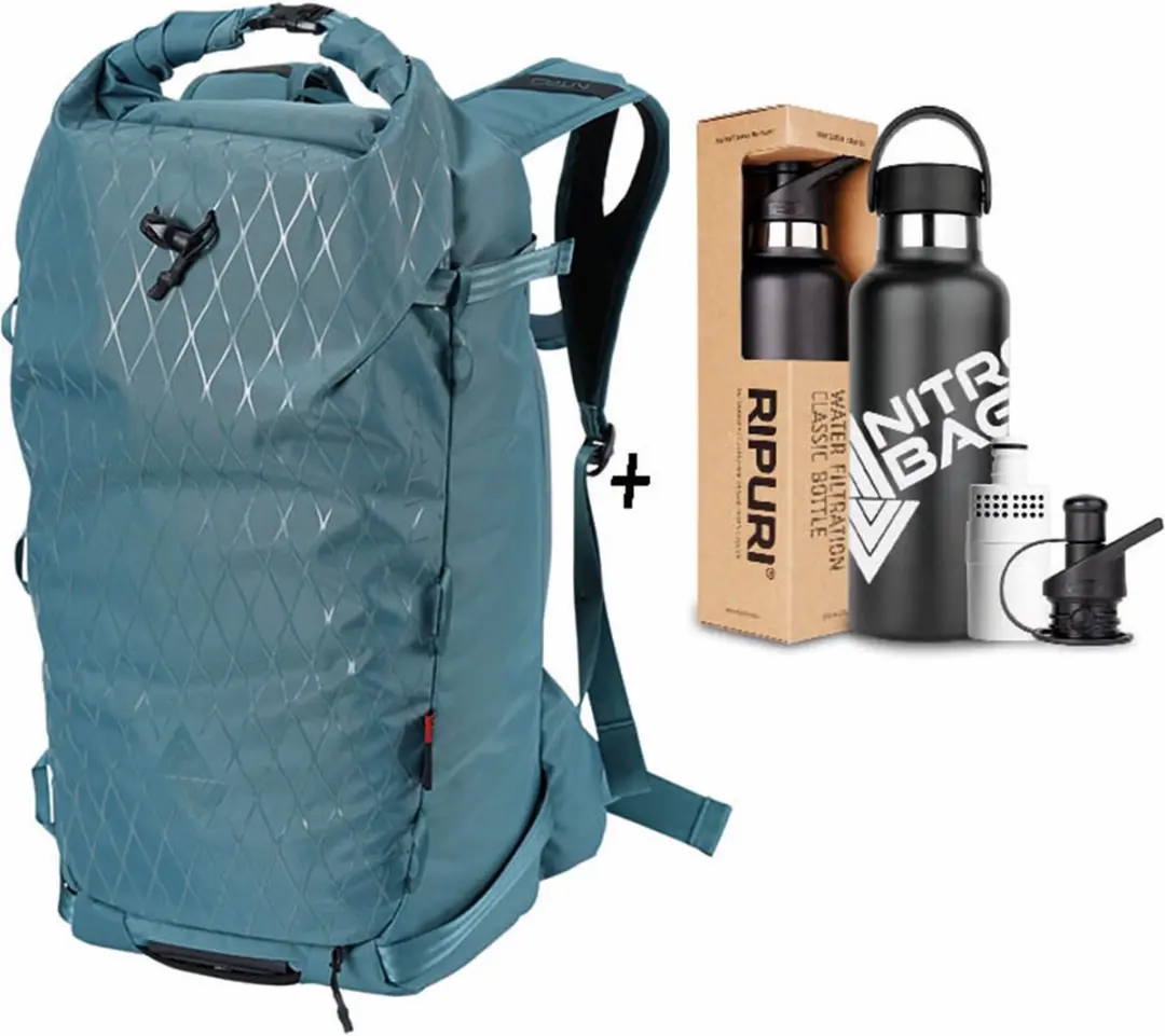 NITRO trekkingrugzak rugzak Splitpack 30 X Ripuri Set 22L Arctic petrol