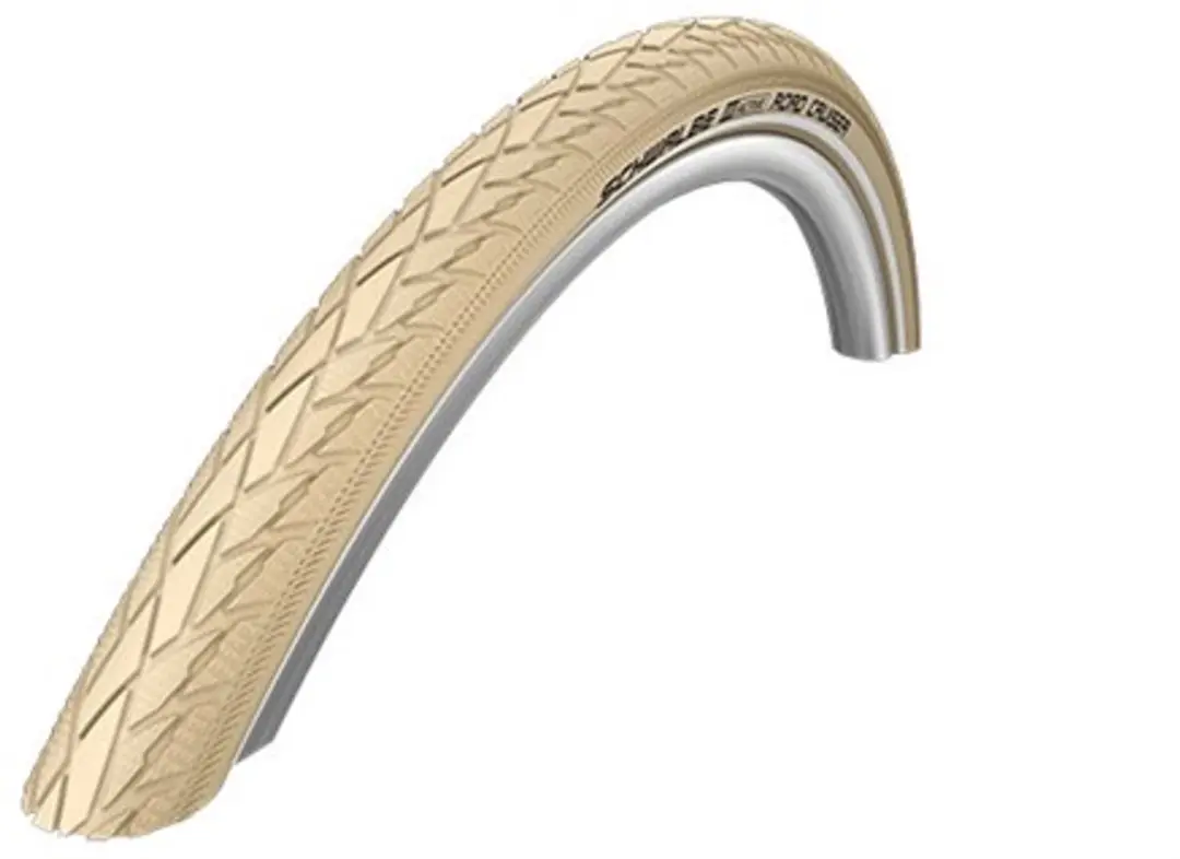 Schwalbe Road Cruiser 28x1.60 Buitenband - Créme met reflectie