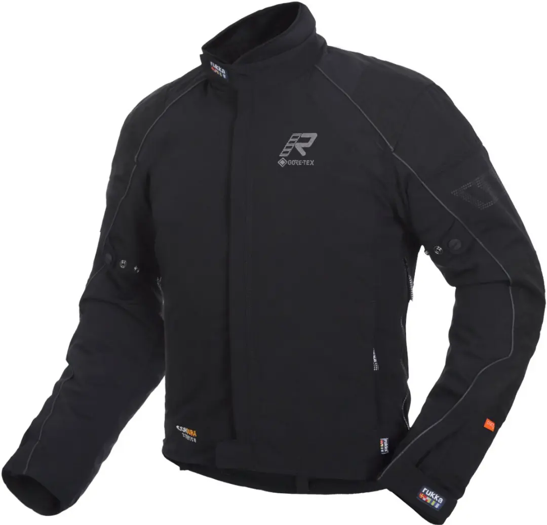 Rukka Comfo-R GTX Zwart Textiele Motorjas