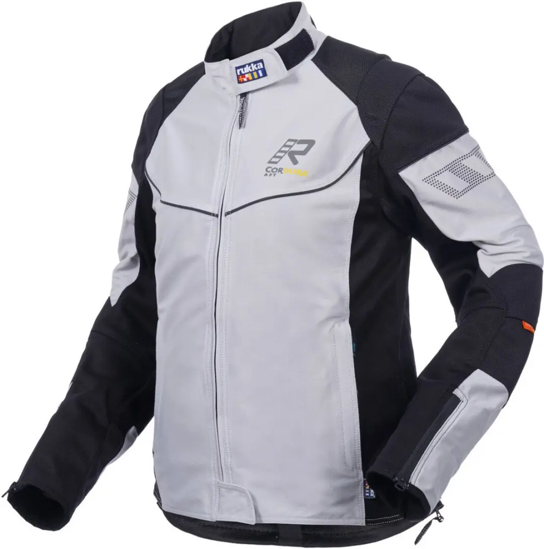Rukka AirGobina 2.0 Dames Zwart Grijs Textiele Motorjas