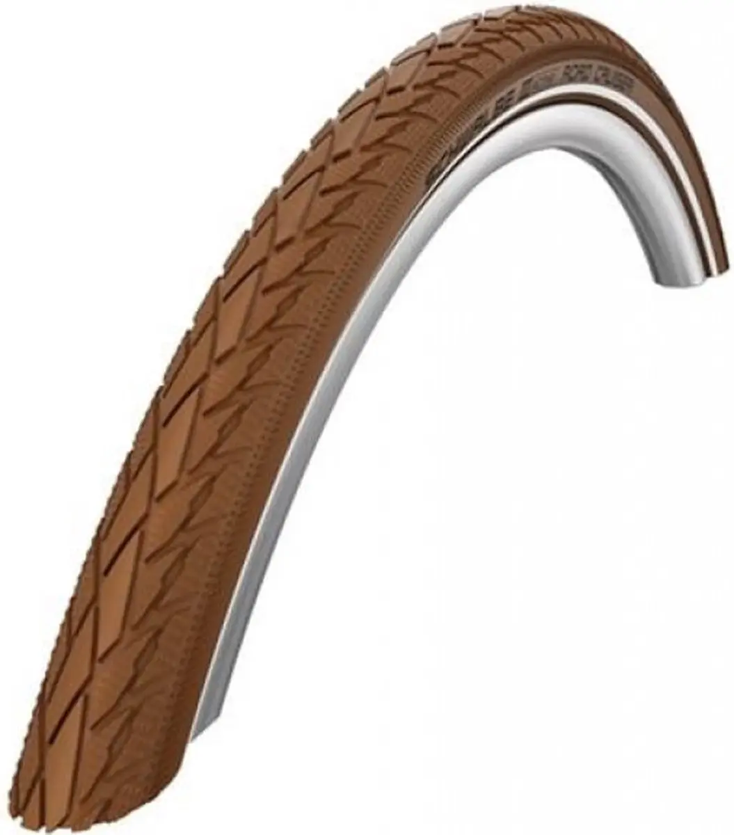 Schwalbe Road Cruiser K-Guard 26x1.75 Buitenband - Bruin met reflectie