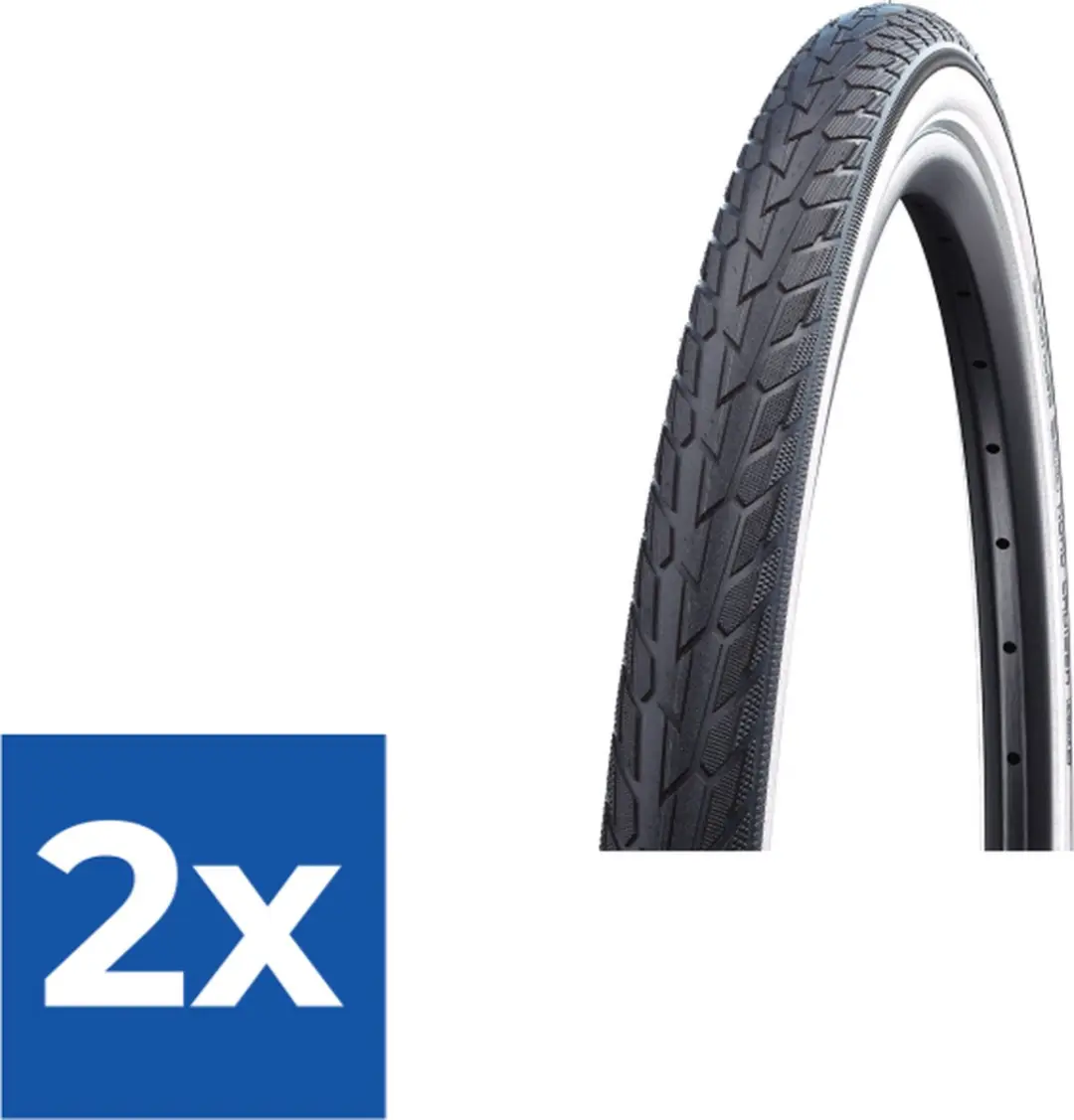 Schwalbe Buitenband Road Cruiser 28 X 1.60 (42-622) Zwart/crème