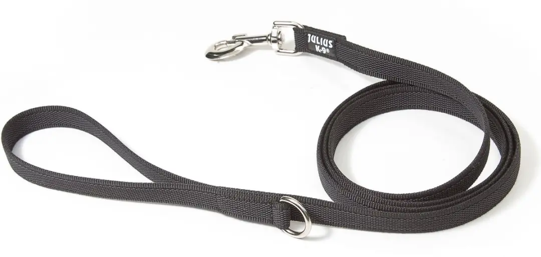 Julius K9 Anti Slip Lijn 14mm x 1,8m - Zwart