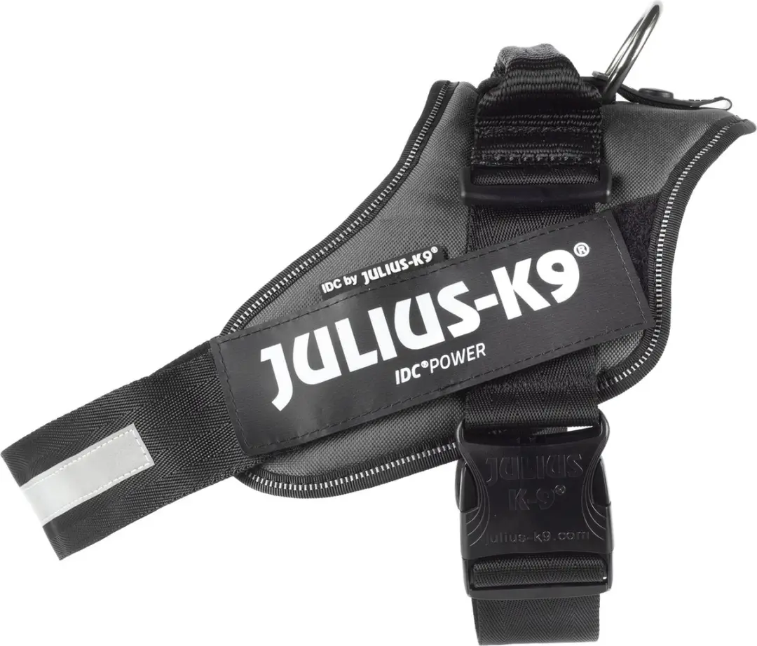 Julius K9 IDC Powerharnas Antraciet - Maat L