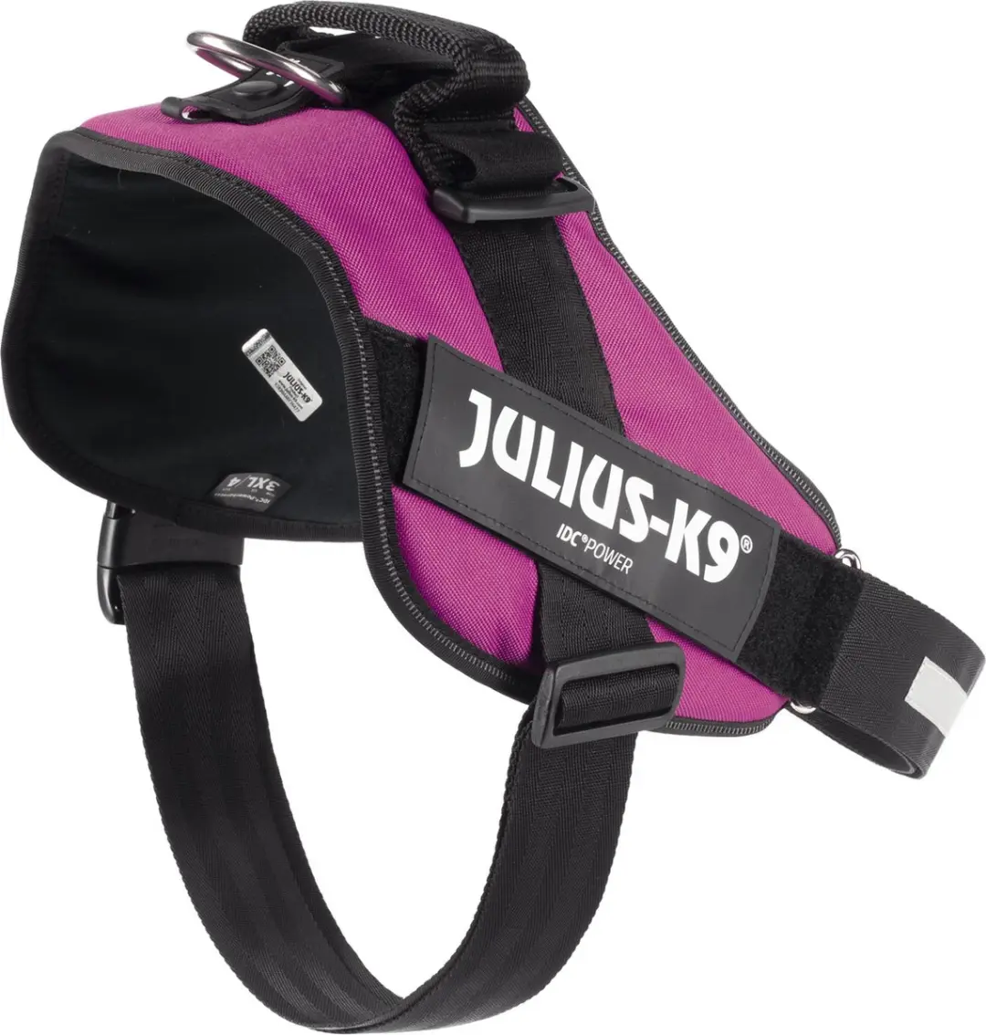 Julius K9 IDC Powertuig 3XL - Donkerroze