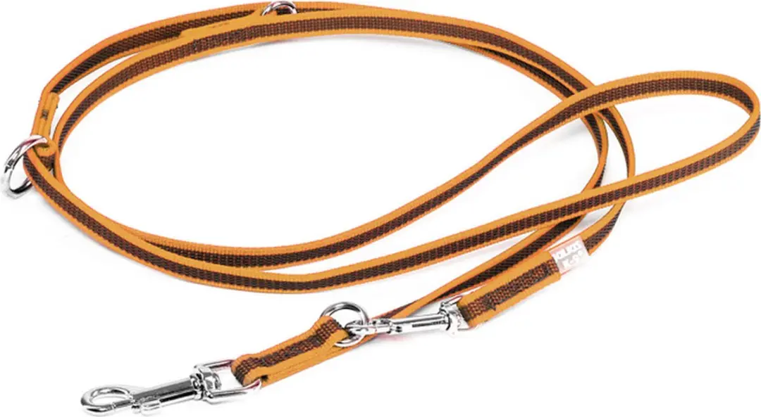 Julius K-9 Rubberized Training 14 Mm Lijn Rood 220 cm