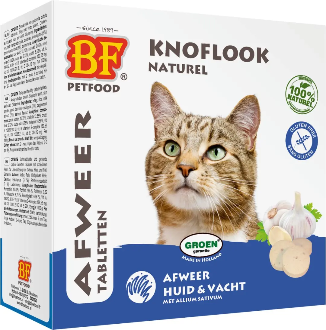 BF Petfood Kattensnoepjes Knoflook Naturel