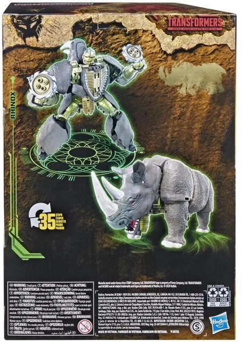 Transformers Generations War for Cybertron Voyager Rhinox F06955X0 - Actiefiguur - Multikleur