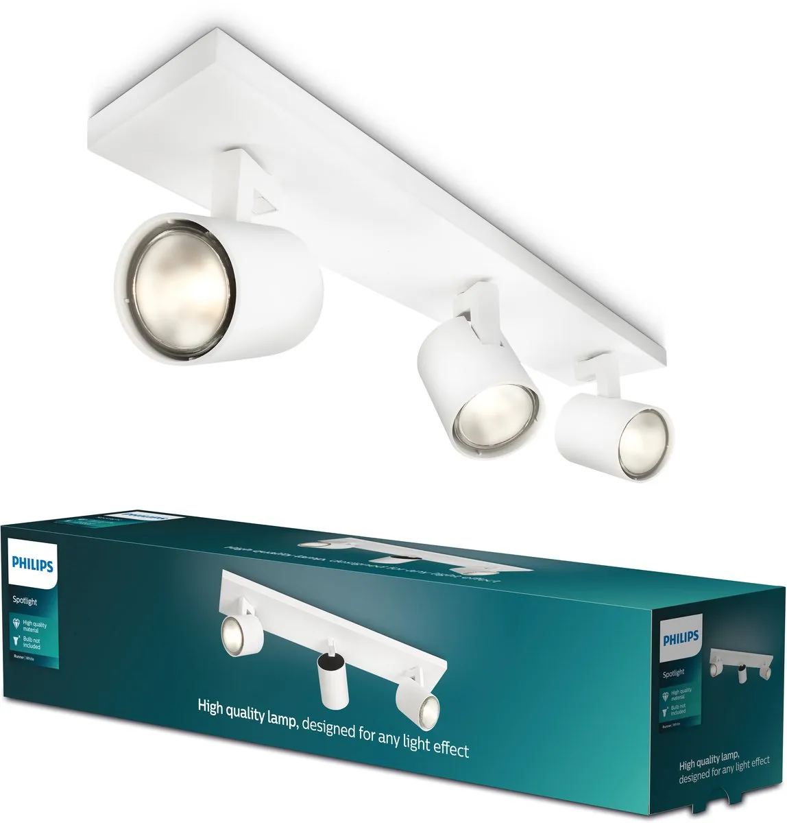 Philips Runner Opbouwspot 3-lichts
