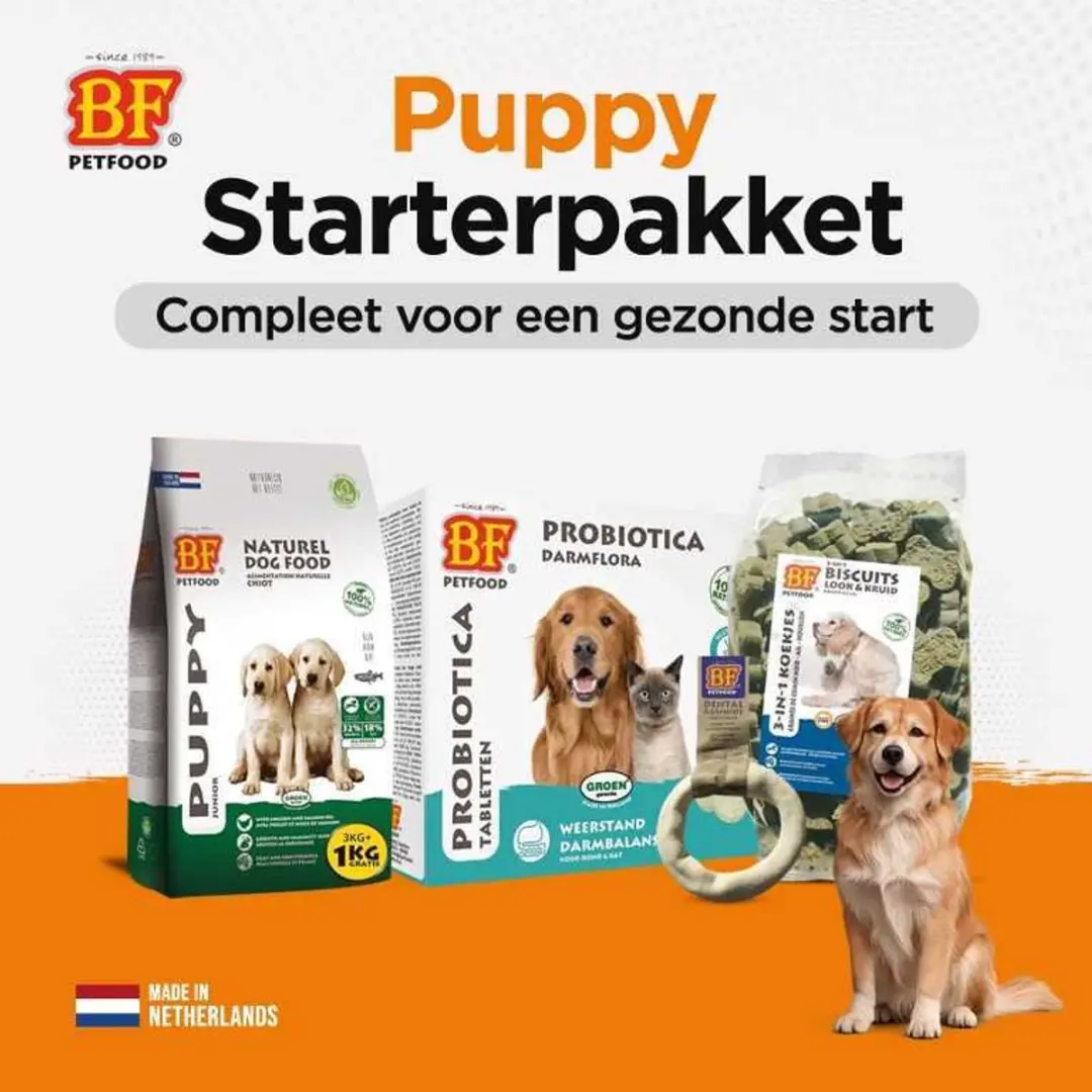BF Petfood Puppy Starterspakket