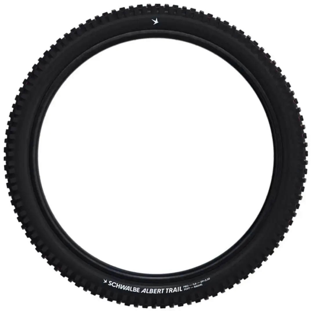 Schwalbe Albert TLR 29x2.50 Addix Ultra Soft Trail Pro - Black