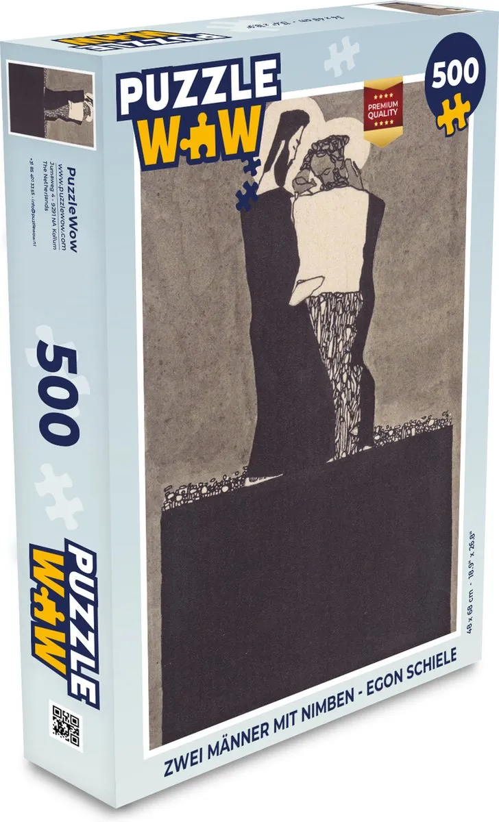 PuzzleWow Egon Schiele Nimben Puzzel 500 Stuks