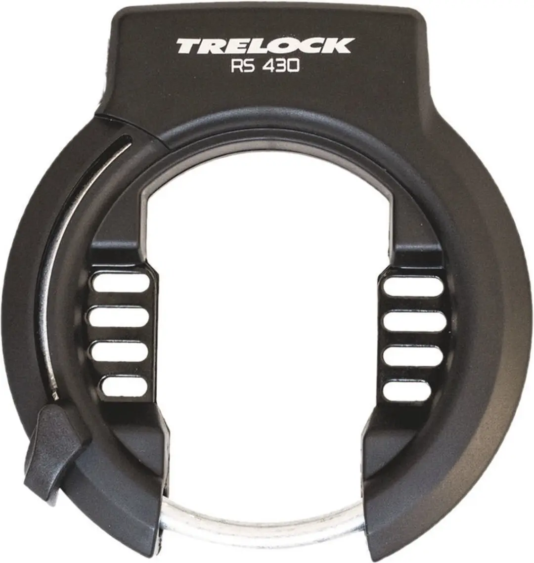 Fiets Ringslot Trelock RS430 Met Uitneembare Sleutel Zwart