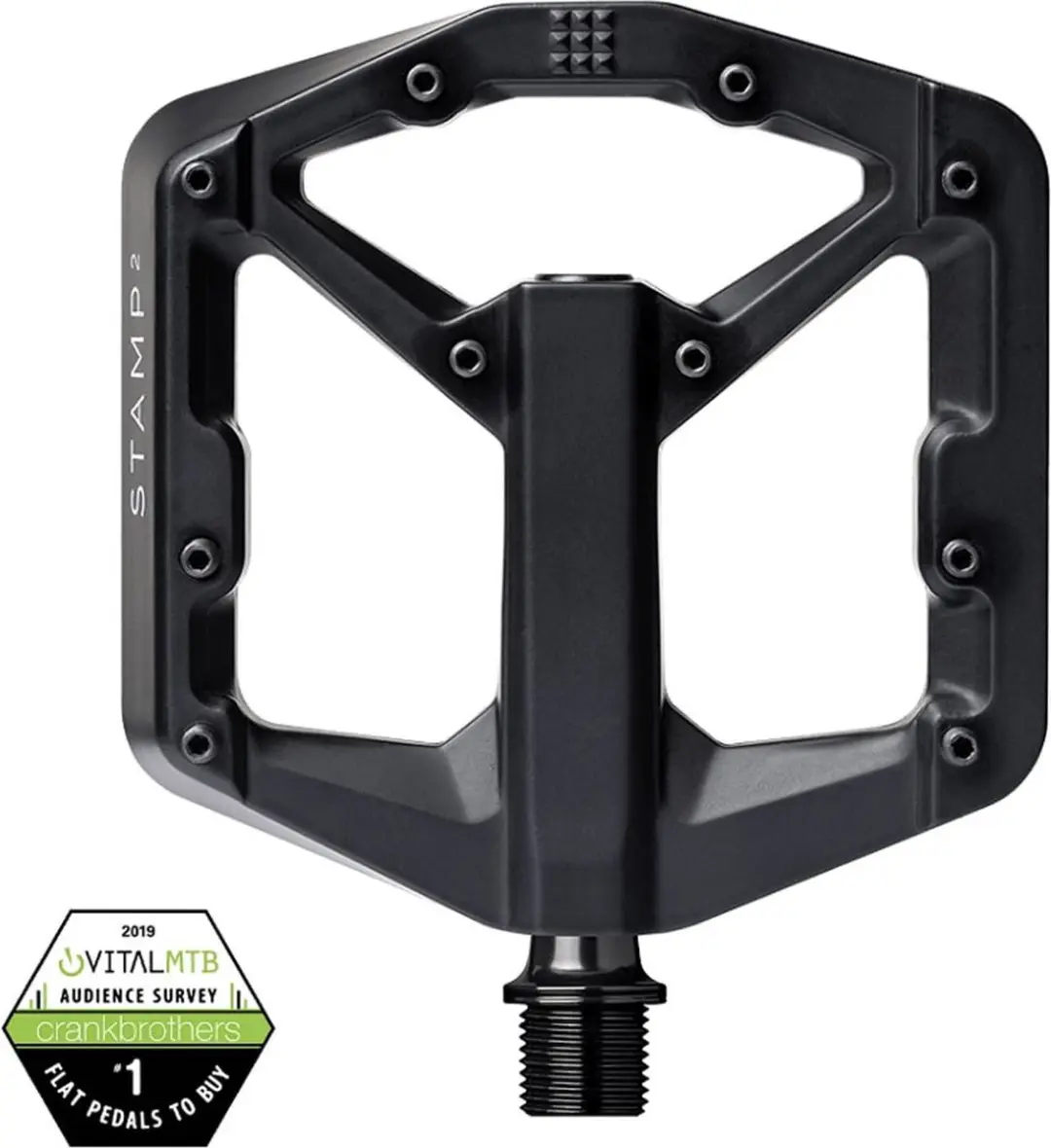 Crankbrothers Stamp 2 Pedalen - Zwart - afbeelding 5 van 5