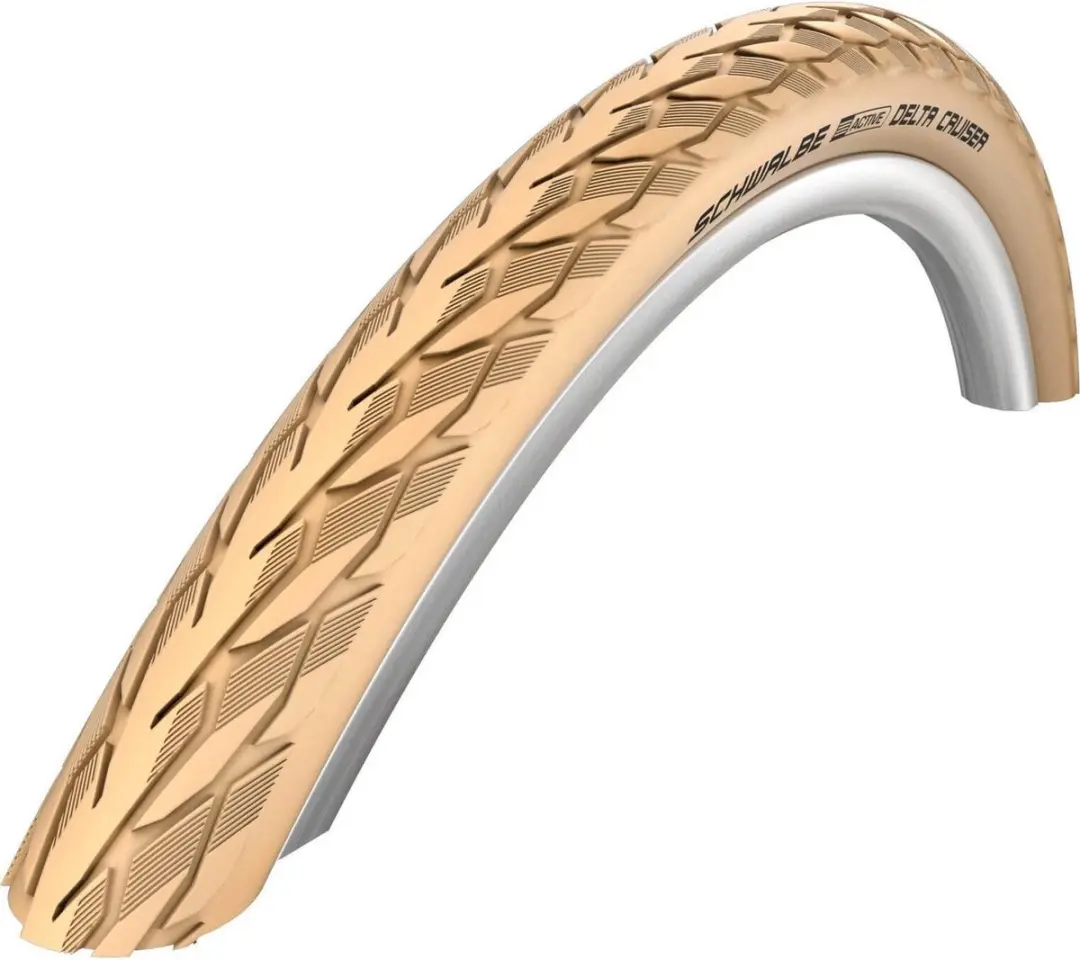 Schwalbe Buitenband Delta Cruiser Plus 26x1 3/8" Beige
