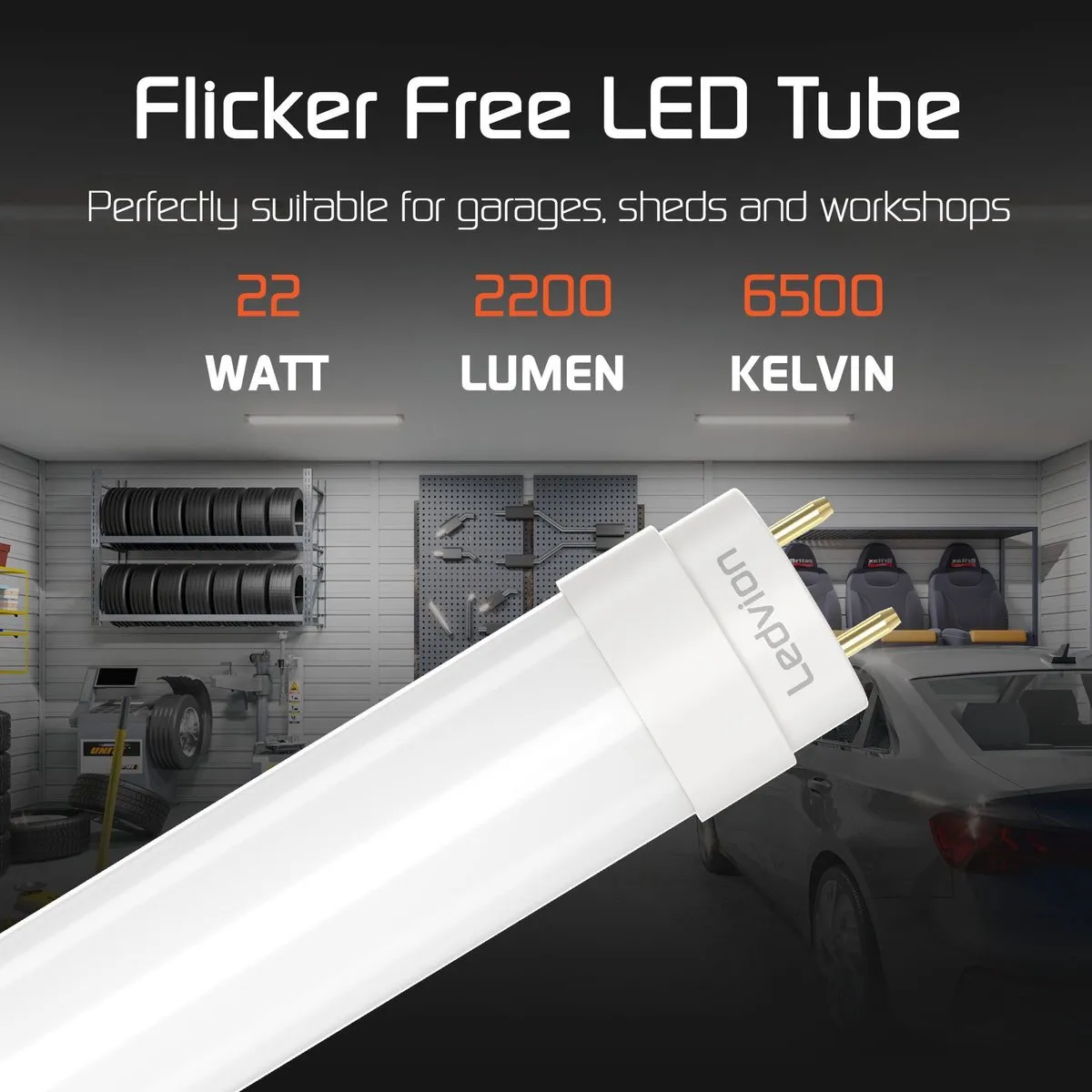 LEDVION 25X TL Buis 150cm 22W 6500K - 25 Stuks